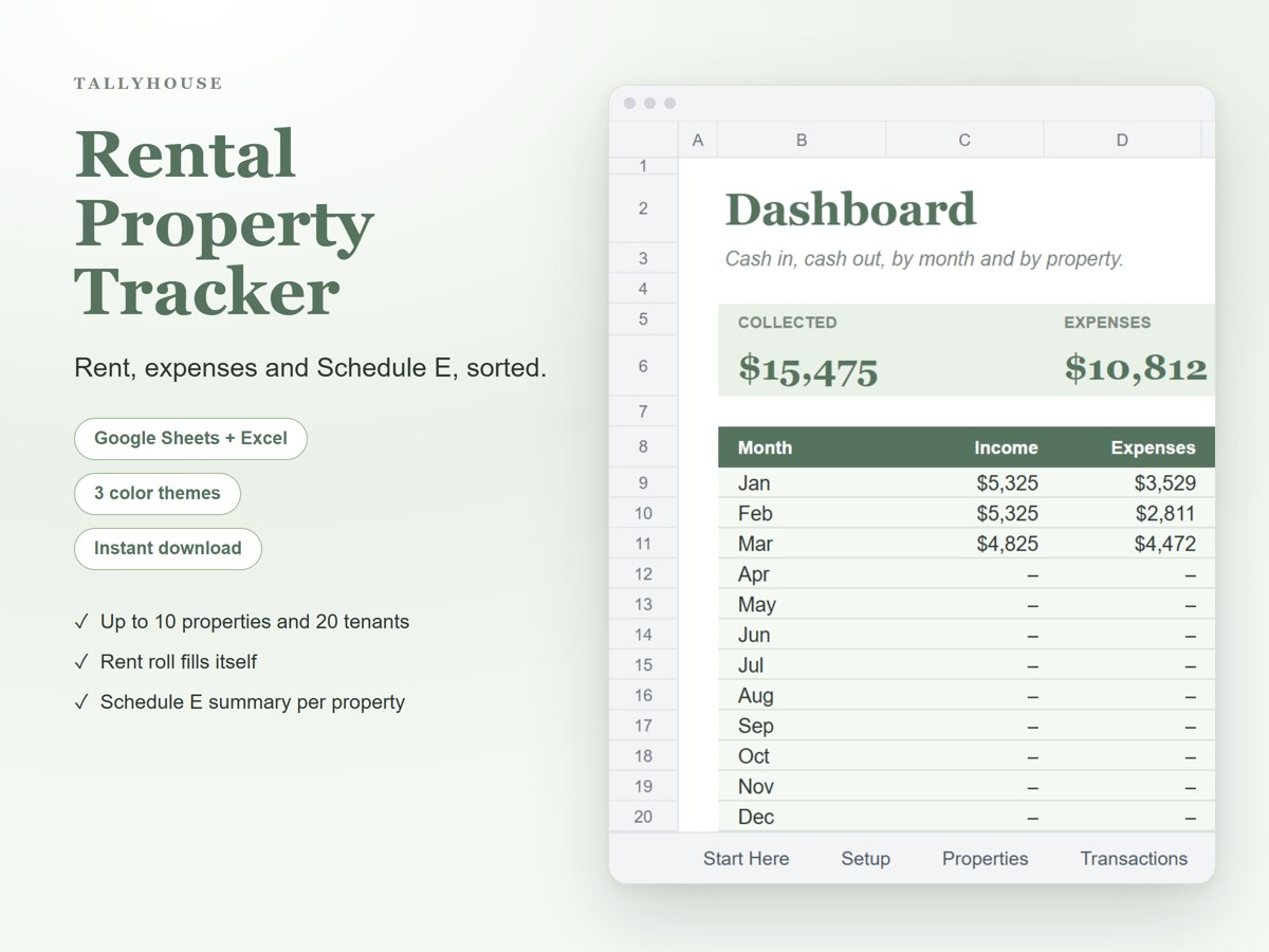 Rental Property Tracker